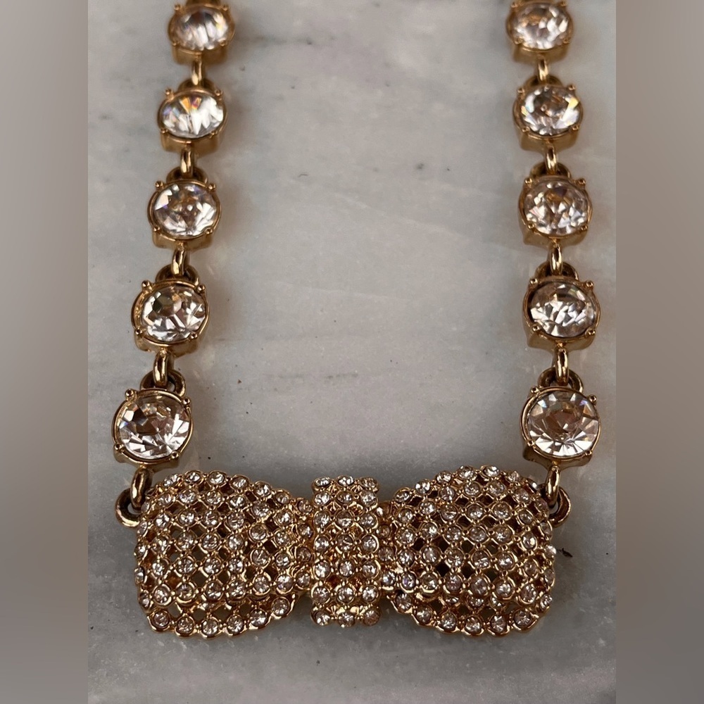 Ann Taylor necklace bow necklace